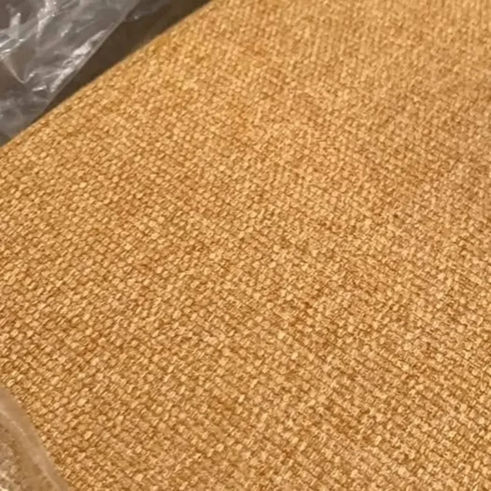 New Sinosso 2 Pack Memory Foam Dining Chair Cushion Set in Mustard Yellow